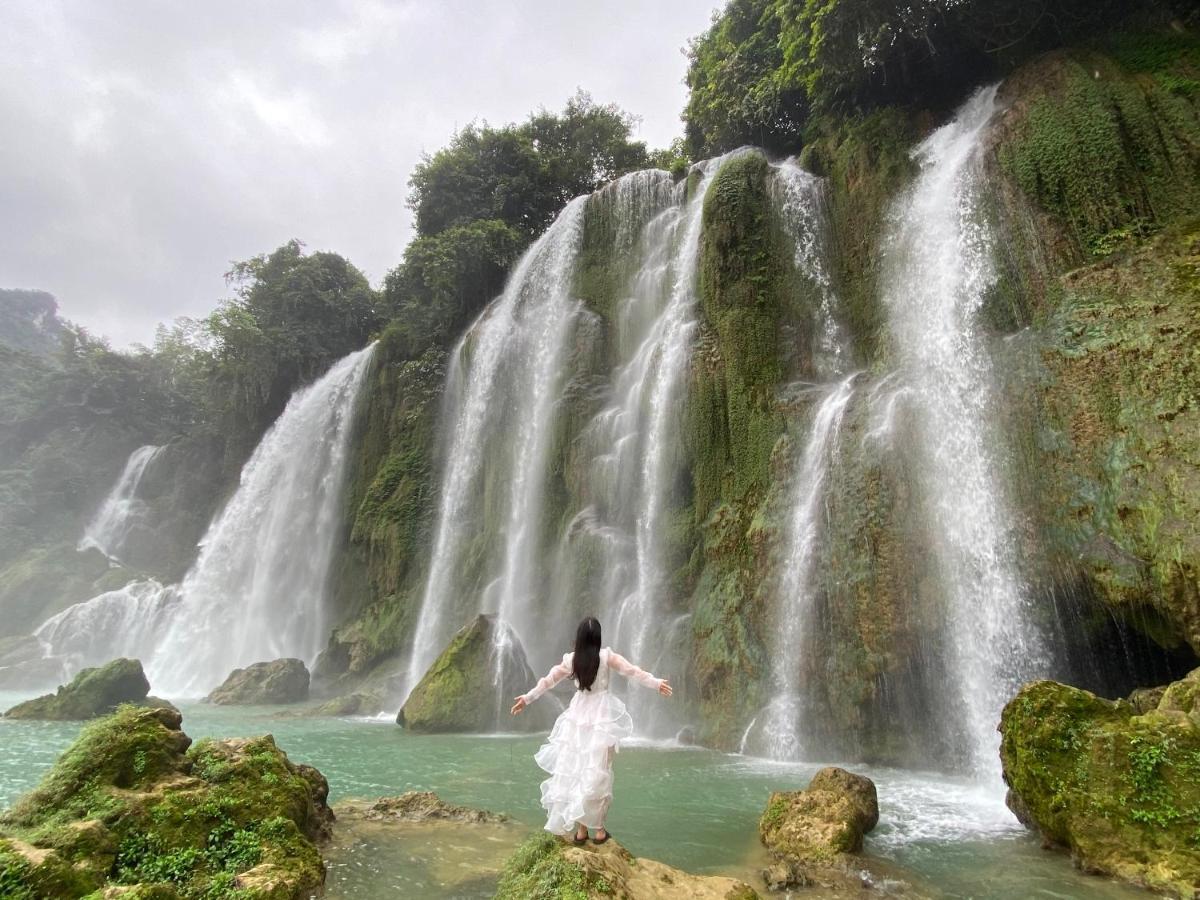 Quang Thuan Ban Gioc Homestay กาวบั่ง ภายนอก รูปภาพ