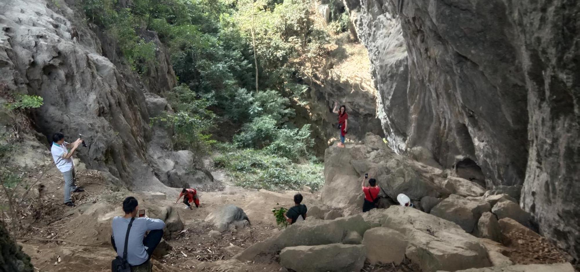 Quang Thuan Ban Gioc Homestay กาวบั่ง ภายนอก รูปภาพ