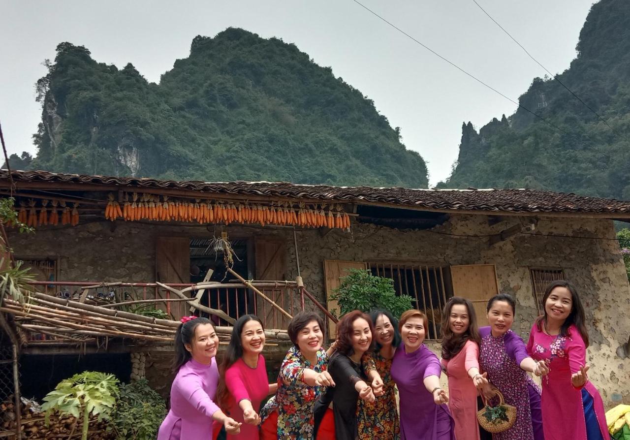 Quang Thuan Ban Gioc Homestay กาวบั่ง ภายนอก รูปภาพ