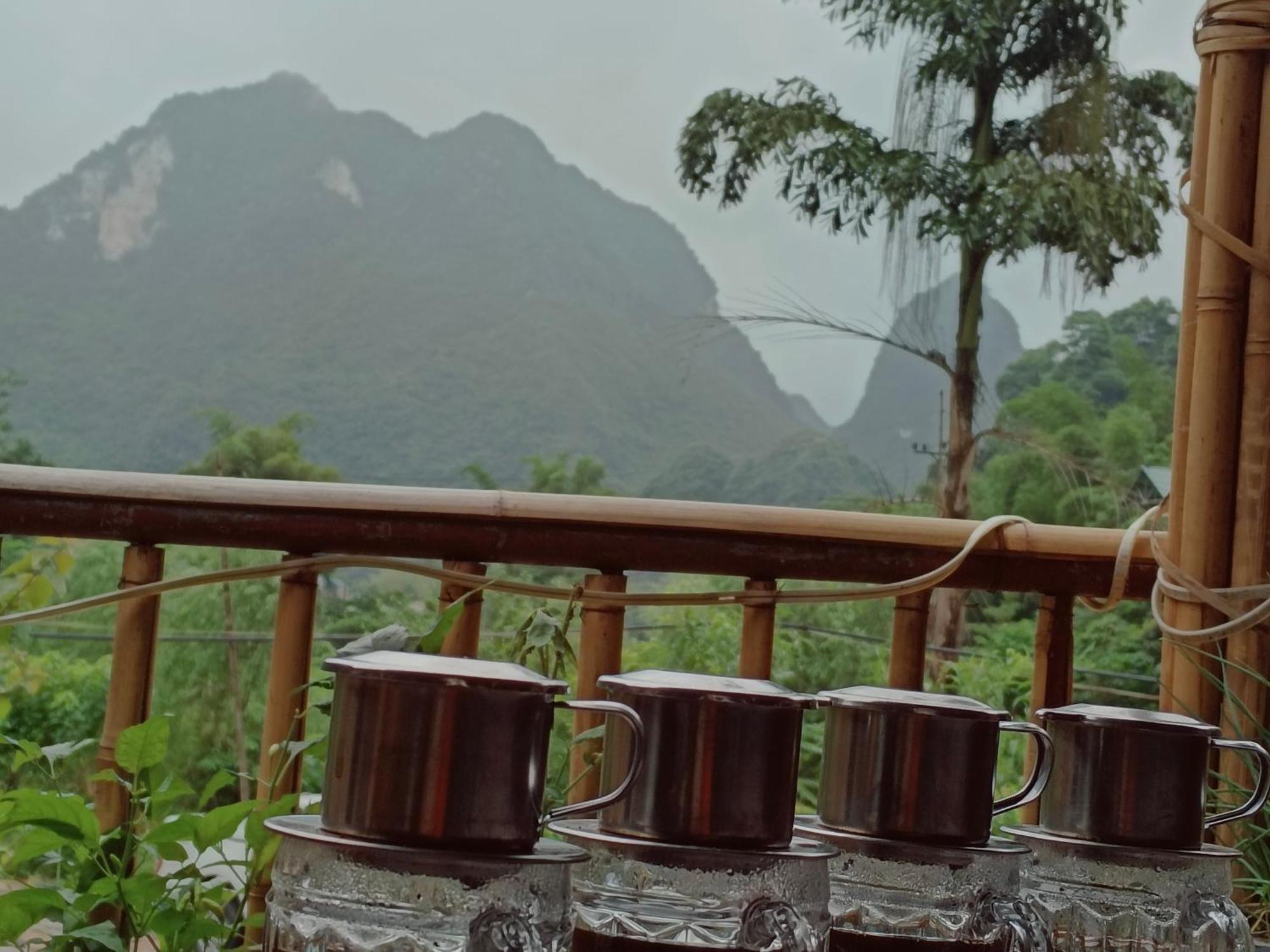 Quang Thuan Ban Gioc Homestay กาวบั่ง ภายนอก รูปภาพ