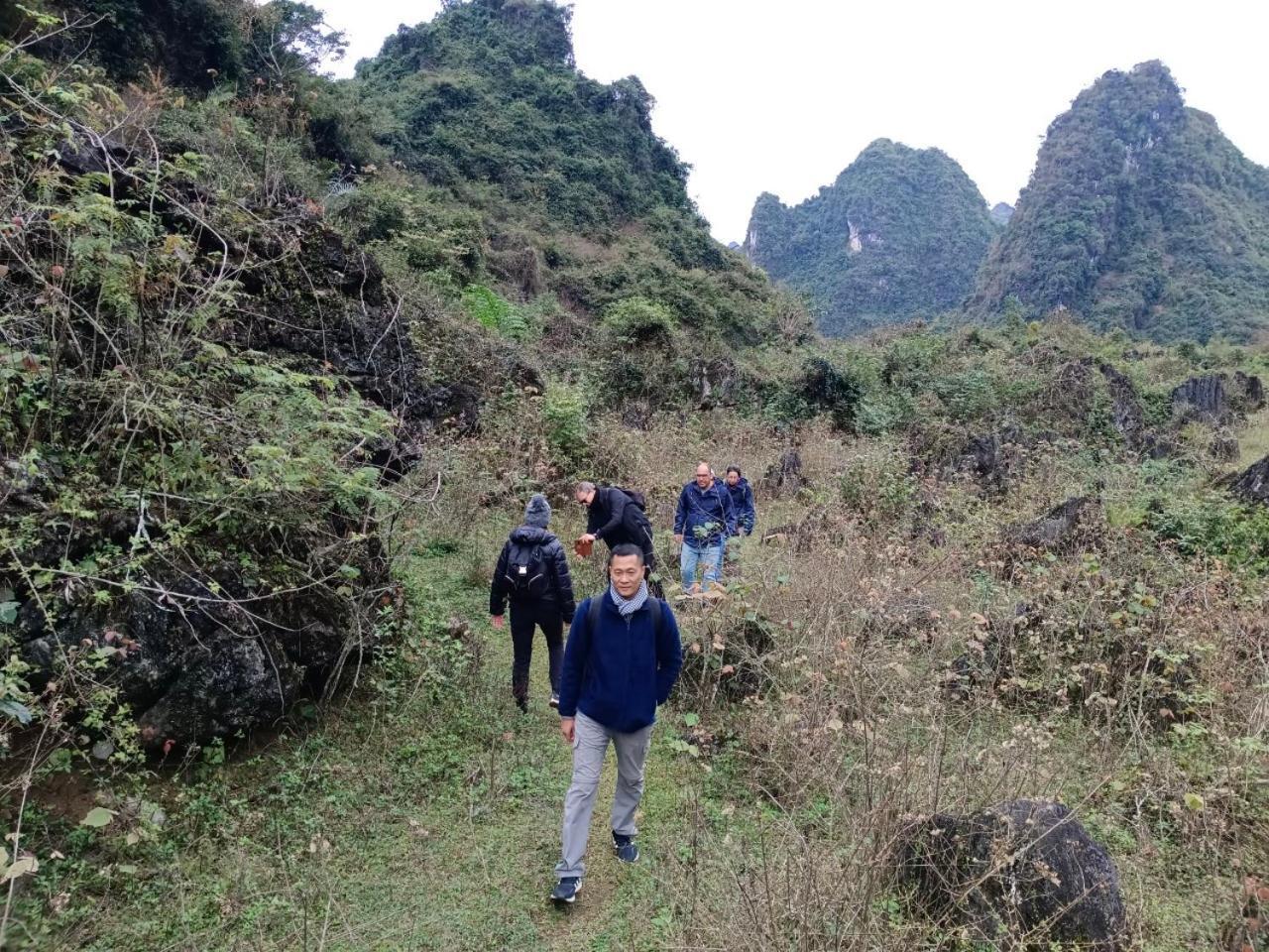 Quang Thuan Ban Gioc Homestay กาวบั่ง ภายนอก รูปภาพ