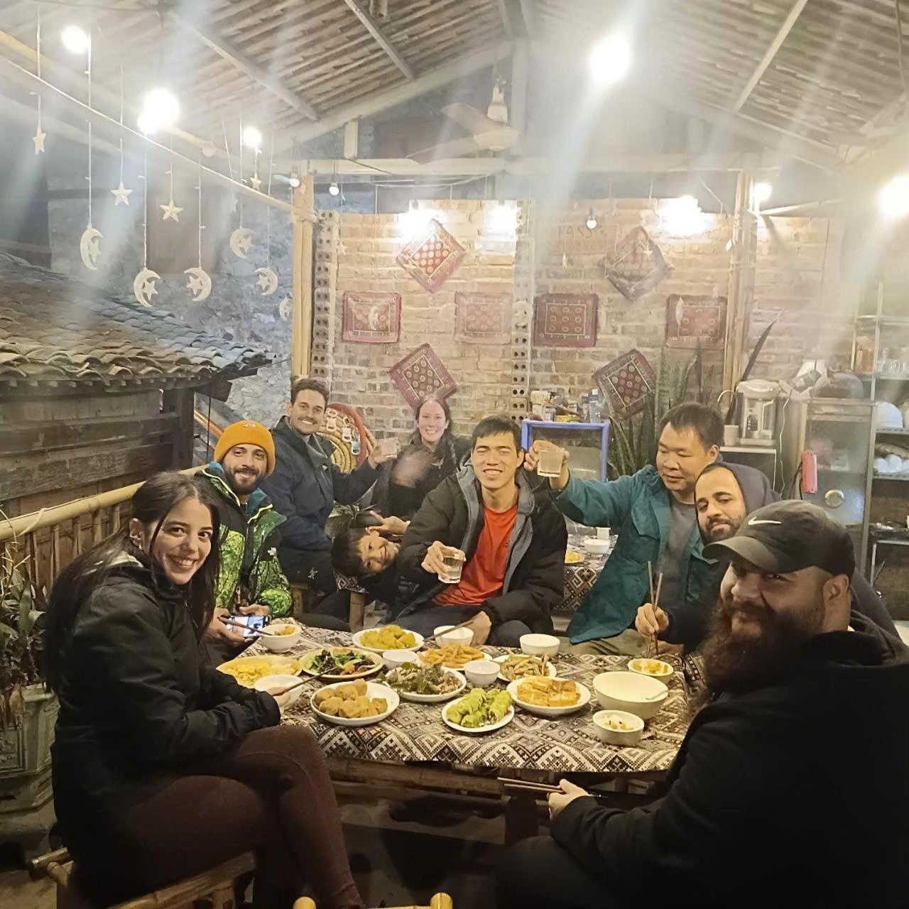 Quang Thuan Ban Gioc Homestay กาวบั่ง ภายนอก รูปภาพ