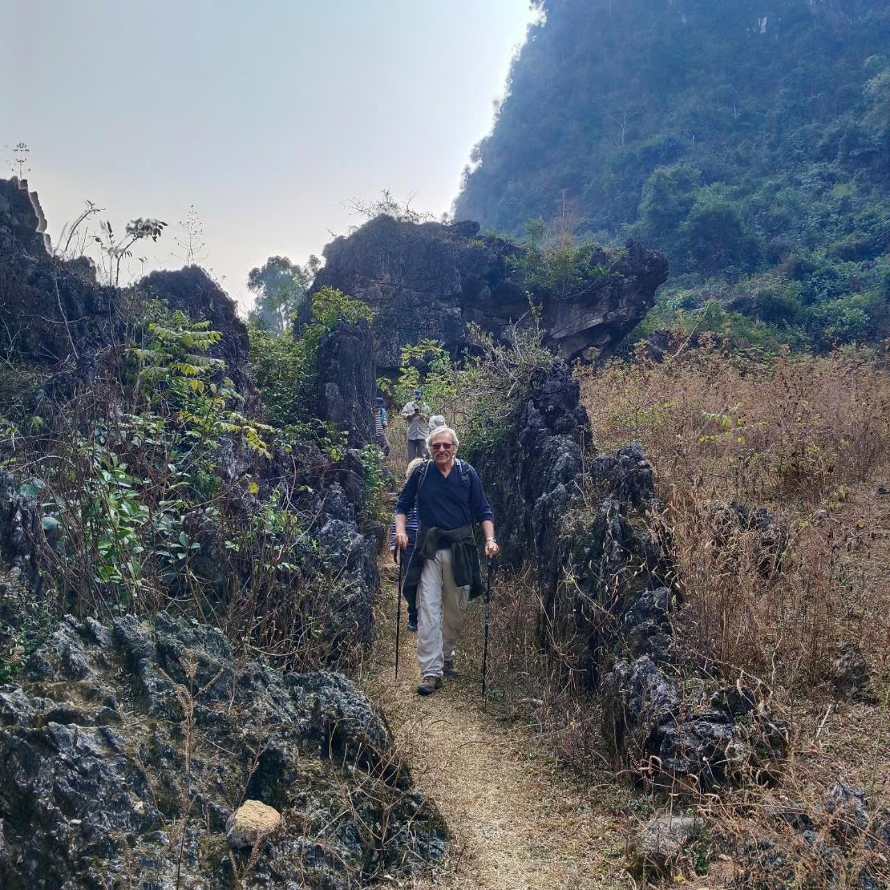 Quang Thuan Ban Gioc Homestay กาวบั่ง ภายนอก รูปภาพ
